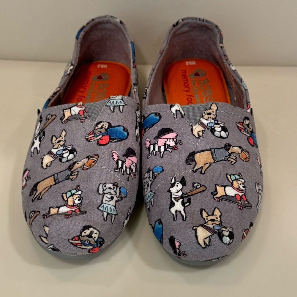 Bobs Plush Sporty Dogs Casual Slip-On Flats Bobs For Dogs New - Picture 6 of 16